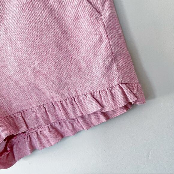 LOFT Pink Ruffle Hem Shorts Size 4 NWOT - Picture 5 of 11